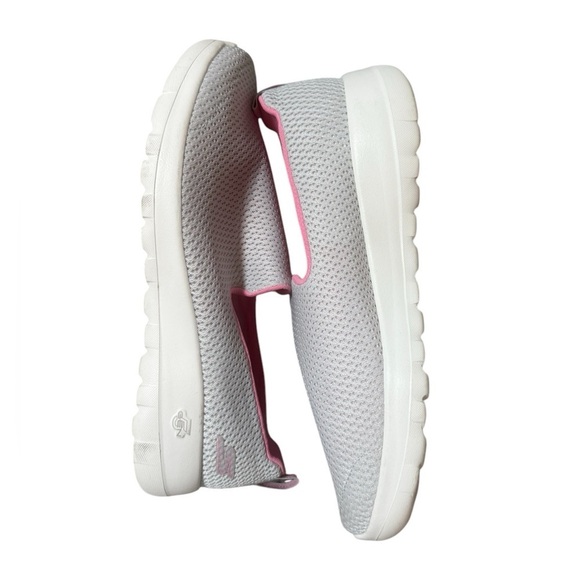 Skechers Go Walk Joy Gray Pink size 9 walking 15600W - Picture 1 of 7